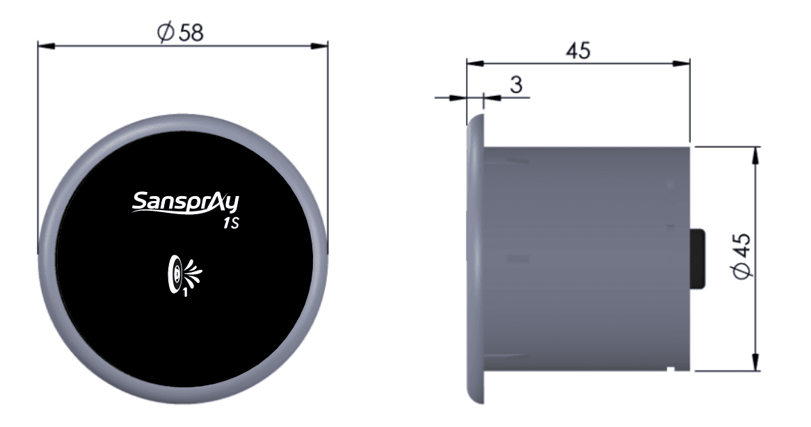 Imagens Dimensões do produto