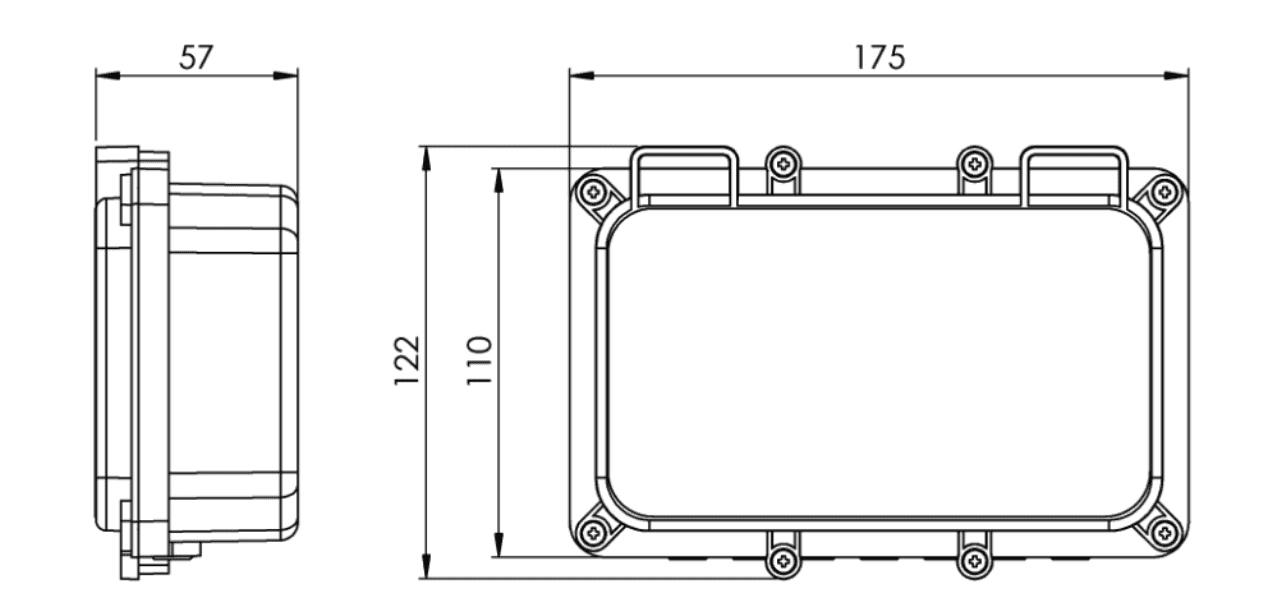 Imagens Dimensões do produto