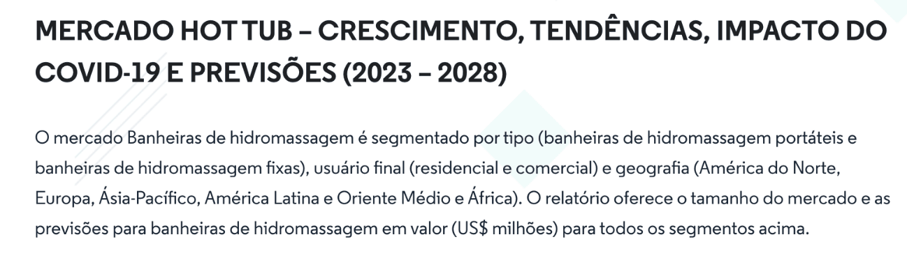 Depoimentos do impacto dos benefícios da hidromassagem