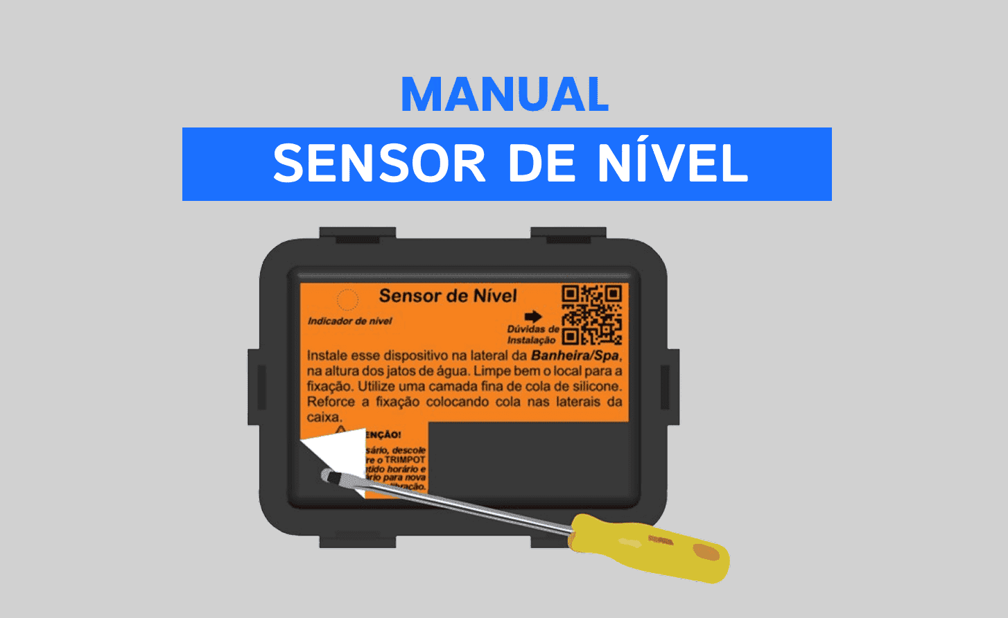 Imagem do produto Sensor de nível  com regulagem de sensibilidade