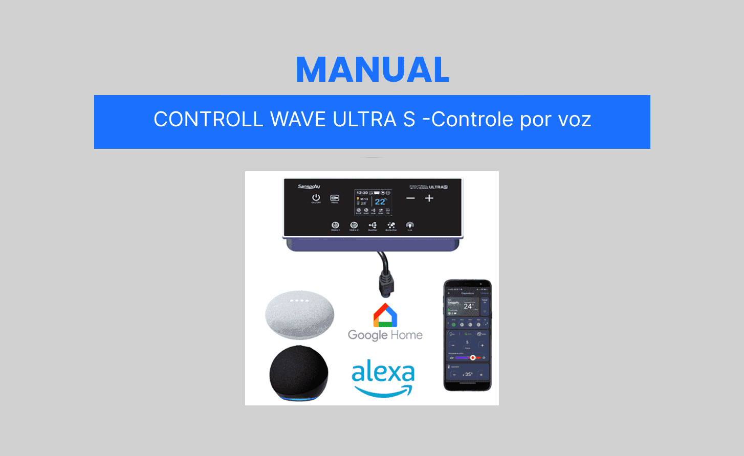 Imagem do produto CONTROLL WAVE ULTRA S - CONTROLE POR VOZ